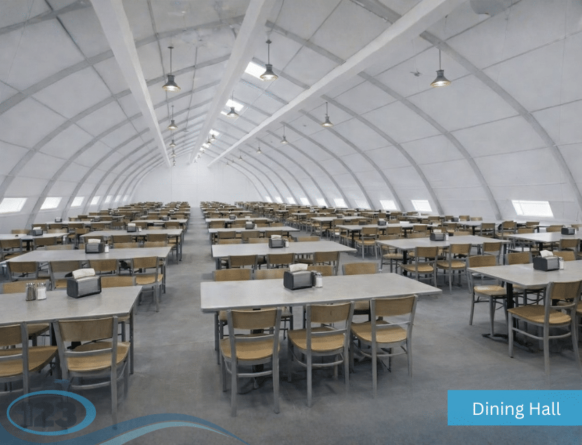 Man Camp Rental | Workforce Housing for Remote Sites: Modular Dining Room Rental equipment reference