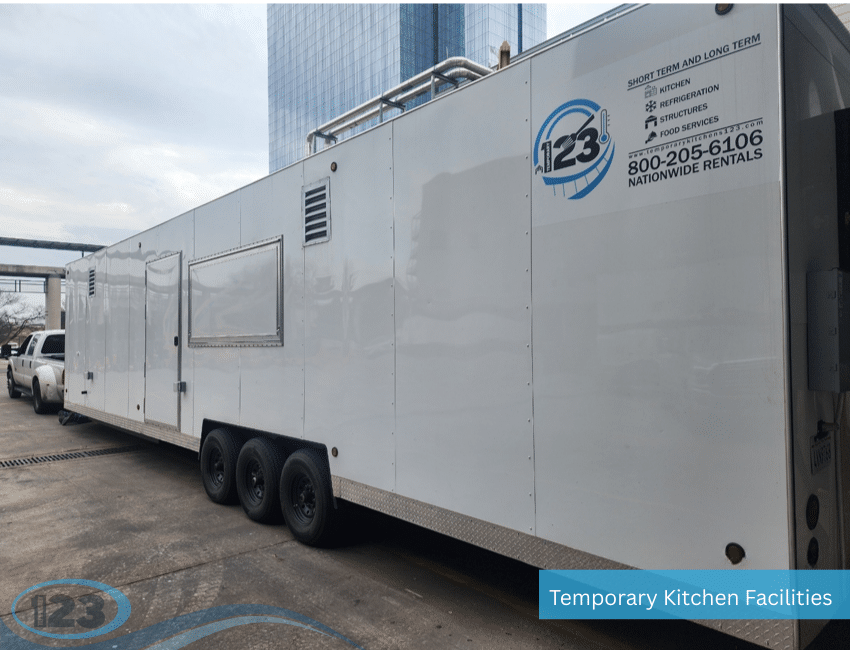 Mobile Kitchen Trailer Rental: Modular Dining Room Rental equipment reference